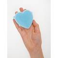 Купить оптом BEAUTY4LIFE Спонж силиконовый "Сердце", голубой