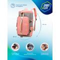 Купить оптом SPORT4LIFE Сумка-рюкзак спортивная для фитнеса женская, розовая
